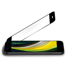 Заредете изображение във визуализатора на галерията – TEMPERED GLASS SPIGEN ALM GLASS FC IPHONE 7/8 / SE 2022 / SE 2020 BLACK

