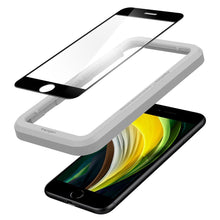 Заредете изображение във визуализатора на галерията – TEMPERED GLASS SPIGEN ALM GLASS FC IPHONE 7/8 / SE 2022 / SE 2020 BLACK
