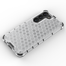 Заредете изображение във визуализатора на галерията – Honeycomb case for Samsung Galaxy S23 armored hybrid cover blue
