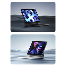 Заредете изображение във визуализатора на галерията – Magnetic case with keyboard for iPad Pro 12.9'' Baseus Brilliance - white
