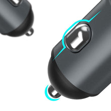 Заредете изображение във визуализатора на галерията – Dudao 3,4A smart car charger 2x USB red (R6S red) - TopMag
