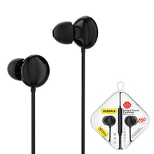 Заредете изображение във визуализатора на галерията – Dudao in-ear headphones headset with remote control and microphone mini jack 3.5 mm black (X11Pro black) - TopMag
