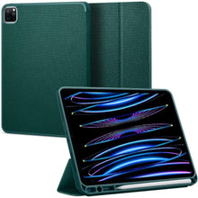 Заредете изображение във визуализатора на галерията – SPIGEN URBAN FIT IPAD PRO 11 2020/2021 MIDNIGHT GREEN
