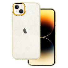 Заредете изображение във визуализатора на галерията – Tel Protect Gold Glitter Case for Iphone 14 Plus gold
