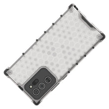 Заредете изображение във визуализатора на галерията – Honeycomb Case armor cover with TPU Bumper for Samsung Galaxy Note 20 transparent - TopMag
