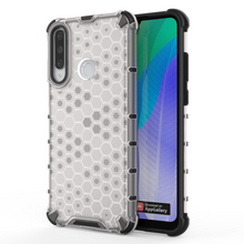 Заредете изображение във визуализатора на галерията – Honeycomb Case armor cover with TPU Bumper for Huawei Y6p transparent - TopMag
