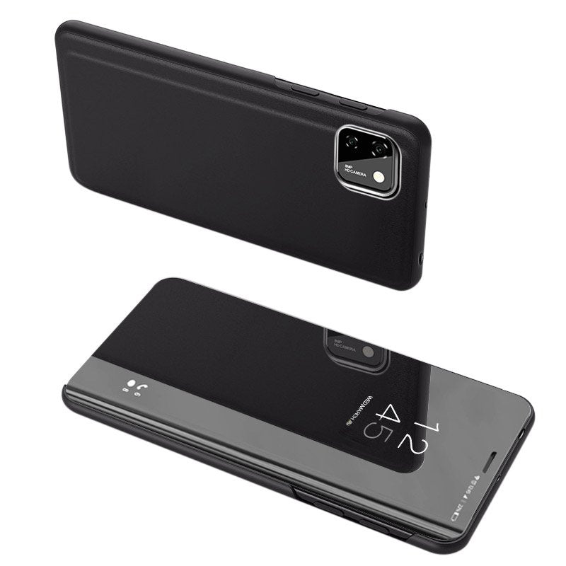 Clear View Case cover for Huawei Y5p black - TopMag