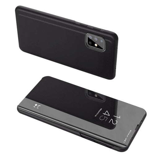 Clear View Case cover for Samsung Galaxy A51 5G / Galaxy A51 / Galaxy A31 black - TopMag