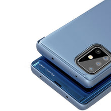 Заредете изображение във визуализатора на галерията – Clear View Case cover for Samsung Galaxy A51 5G / Galaxy A51 / Galaxy A31 black - TopMag
