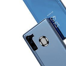 Заредете изображение във визуализатора на галерията – Clear View Case cover for Samsung Galaxy A21S black - TopMag
