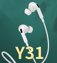 Заредете изображение във визуализатора на галерията – WK Design Earphone 3,5 mm mini jack white (Y31 3.5mm white) - TopMag
