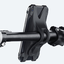 Заредете изображение във визуализатора на галерията – Ugreen silicone motorcycle bike phone holder on handlebar black (LP116 30489) - TopMag
