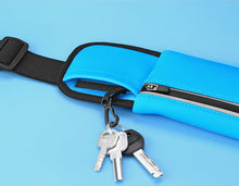 Заредете изображение във визуализатора на галерията – Ugreen running belt reflective reflectors waist bag for phone case with earphone outlet black (20818 lp112) - TopMag
