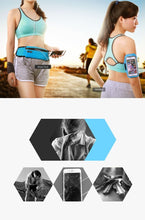 Заредете изображение във визуализатора на галерията – Ugreen running belt reflective reflectors waist bag for phone case with earphone outlet black (20818 lp112) - TopMag
