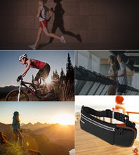 Заредете изображение във визуализатора на галерията – Ugreen running belt reflective reflectors waist bag for phone case with earphone outlet black (20818 lp112) - TopMag
