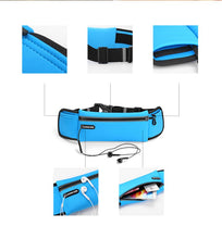 Заредете изображение във визуализатора на галерията – Ugreen running belt reflective reflectors waist bag for phone case with earphone outlet black (20818 lp112) - TopMag
