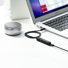 Заредете изображение във визуализатора на галерията – Ugreen Bluetooth 5.0 transmitter wireless audio adapter 3.5 mm mini jack black (40761 CM107) - TopMag

