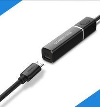 Заредете изображение във визуализатора на галерията – Ugreen Bluetooth 5.0 transmitter wireless audio adapter 3.5 mm mini jack black (40761 CM107) - TopMag
