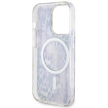 Заредете изображение във визуализатора на галерията – Guess GUHMP14XHLEOPWP iPhone 14 Pro Max 6.7" pink/pink hardcase Leopard MagSafe
