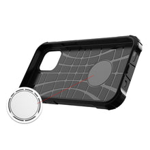 Заредете изображение във визуализатора на галерията – Hybrid Armor Case Tough Rugged Cover for iPhone 12 Pro / iPhone 12 black - TopMag
