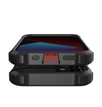 Заредете изображение във визуализатора на галерията – Hybrid Armor Case Tough Rugged Cover for iPhone 12 Pro / iPhone 12 black - TopMag
