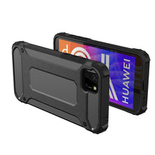 Заредете изображение във визуализатора на галерията – Hybrid Armor Case Tough Rugged Cover for Huawei Y5p black - TopMag
