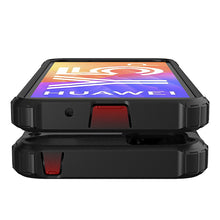 Заредете изображение във визуализатора на галерията – Hybrid Armor Case Tough Rugged Cover for Huawei Y5p black - TopMag
