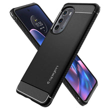 Заредете изображение във визуализатора на галерията – Spigen RUGGED ARMOR MOTOROLA EDGE 2022 MATTE BLACK
