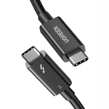 Заредете изображение във визуализатора на галерията – Ugreen cable USB Type C - USB Type C (Thunderbolt 3 - 40 Gbps / USB 3.2 Gen 2) Quick Charge Power Delivery 100 W 5 A 2 m black (US341 70952) - TopMag
