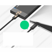 Заредете изображение във визуализатора на галерията – Ugreen cable USB Type C - USB Type C (Thunderbolt 3 - 40 Gbps / USB 3.2 Gen 2) Quick Charge Power Delivery 100 W 5 A 2 m black (US341 70952) - TopMag
