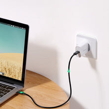Заредете изображение във визуализатора на галерията – Ugreen cable USB Type C - USB Type C (Thunderbolt 3 - 40 Gbps / USB 3.2 Gen 2) Quick Charge Power Delivery 100 W 5 A 2 m black (US341 70952) - TopMag
