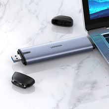 Заредете изображение във визуализатора на галерията – Ugreen M.2 SSD bay USB Type C 3.2 Gen 1 (SuperSpeed USB 5 Gbps) B key gray (CM298 70533) - TopMag
