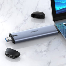 Заредете изображение във визуализатора на галерията – Ugreen M.2 SSD bay USB Type C 3.2 Gen 1 (SuperSpeed USB 5 Gbps) B key gray (CM298 70533) - TopMag
