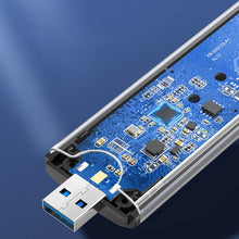 Заредете изображение във визуализатора на галерията – Ugreen M.2 SSD bay USB Type C 3.2 Gen 1 (SuperSpeed USB 5 Gbps) B key gray (CM298 70533) - TopMag
