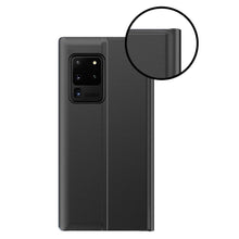 Заредете изображение във визуализатора на галерията – Sleep Case Bookcase Type Case with Smart Window for Samsung Galaxy Note 20 pink - TopMag
