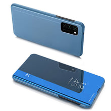 Заредете изображение във визуализатора на галерията – Clear View Case cover for Samsung Galaxy Note 20 blue - TopMag
