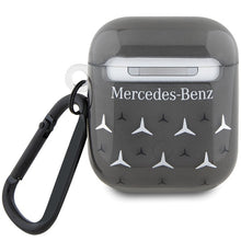 Заредете изображение във визуализатора на галерията – Original Case KARL LAGERFELD - Large Star Pattern MEA28DPMGS for AirPods 1/2 Cover - black
