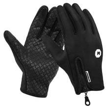 Заредете изображение във визуализатора на галерията – Wozinsky smartphone Gloves Waterproof Touchscreen Gloves Black (WTG1BK) - TopMag
