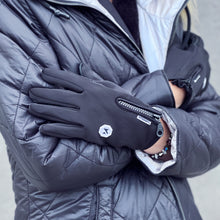 Заредете изображение във визуализатора на галерията – Wozinsky smartphone Gloves Waterproof Touchscreen Gloves Black (WTG1BK) - TopMag

