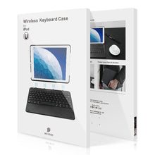 Заредете изображение във визуализатора на галерията – Dux Ducis Domo Lite Bluetooth Keyboard Foldable Cover Smart Sleep Tablet Stand iPad 10.2 (2021) / iPad 10.2 (2020) / iPad 10.2 (2019) / iPad Pro 10.5 '' 2017 / iPad Air 2019 Black - TopMag
