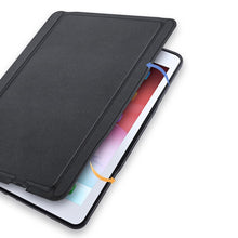 Заредете изображение във визуализатора на галерията – Dux Ducis Domo Lite Bluetooth Keyboard Foldable Cover Smart Sleep Tablet Stand iPad 10.2 (2021) / iPad 10.2 (2020) / iPad 10.2 (2019) / iPad Pro 10.5 '' 2017 / iPad Air 2019 Black - TopMag
