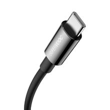 Заредете изображение във визуализатора на галерията – Baseus Superior Series SUPERVOOC USB-A to USB-C cable 65W 1m black
