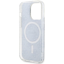 Заредете изображение във визуализатора на галерията – Original Case GUESS hardcase IML 4G MagSafe GUHMP15XH4STB for Iphone 15 Pro Max blue
