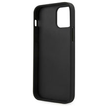 Заредете изображение във визуализатора на галерията – Guess GUHCP12MG4GLGR iPhone 12/12 Pro 6,1" szary/grey hardcase 4G Stripe Collection
