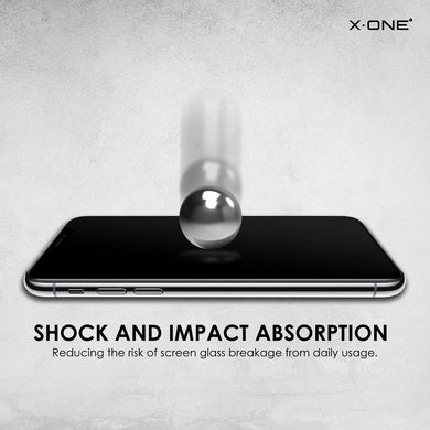 X-ONE Full Cover Extra Strong Matte - for iPhone 15 Pro tempered glass 9H