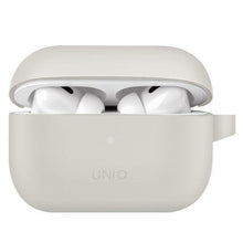 Заредете изображение във визуализатора на галерията – Uniq case Vencer AirPods Pro 2nd gen. Silicone grey/chalk grey
