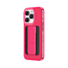 Заредете изображение във визуализатора на галерията – Amazing Thing Titan Pro Neon Mag Wallet Case IP156.7PTWPN for Iphone 15 Pro Max pink with stand
