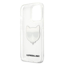 Заредете изображение във визуализатора на галерията – Karl Lagerfeld KLHCP13XCTR iPhone 13 Pro Max 6,7" hardcase transparent Choupette Head
