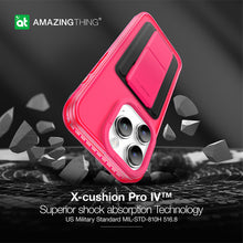 Заредете изображение във визуализатора на галерията – Amazing Thing Titan Pro Neon Mag Wallet Case IP156.1PTWPN for Iphone 15 Pro pink with stand
