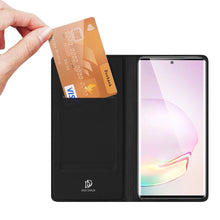 Заредете изображение във визуализатора на галерията – DUX DUCIS Skin Pro Bookcase type case for Samsung Galaxy Note 20 black - TopMag
